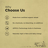 Organic Whole Wheat Atta 1kg