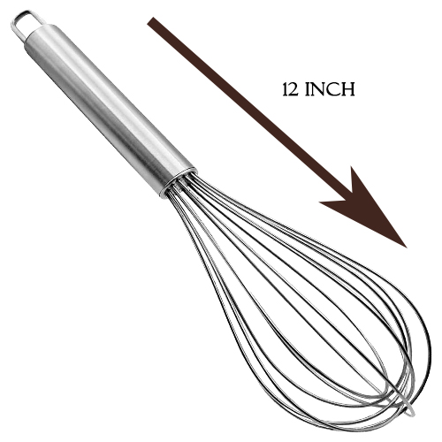Qson SS Whisk 12 inch