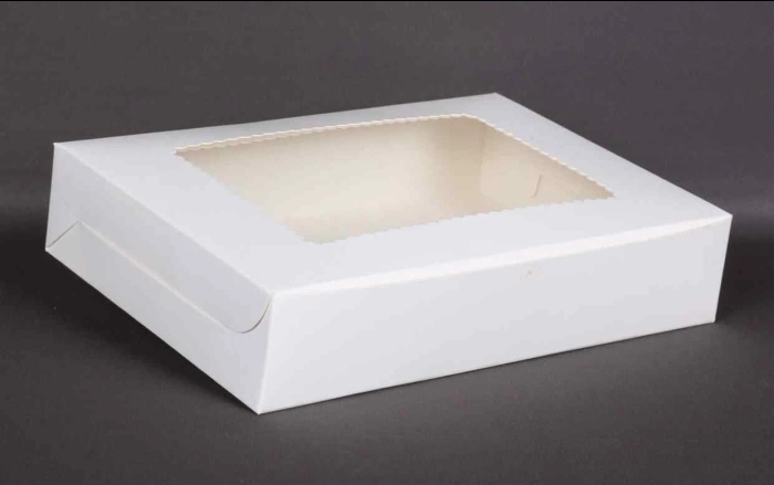 White 6 Brownie/Cookie Box - 8.5*6*1.75