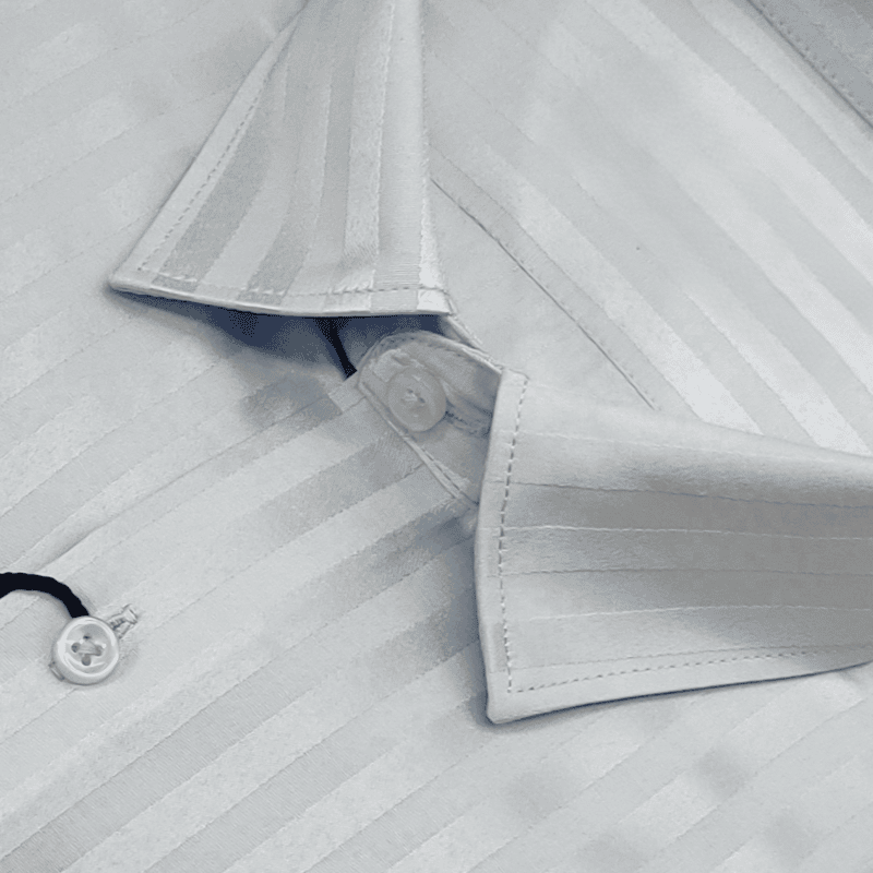 Stripes Cotton Blended Shirt Minsf917