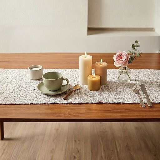 White Lurex Runner Big