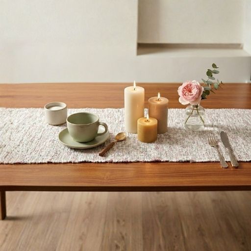 White Lurex Runner Big