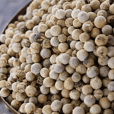Raaja - Safed Mirch (White Peppercorns)