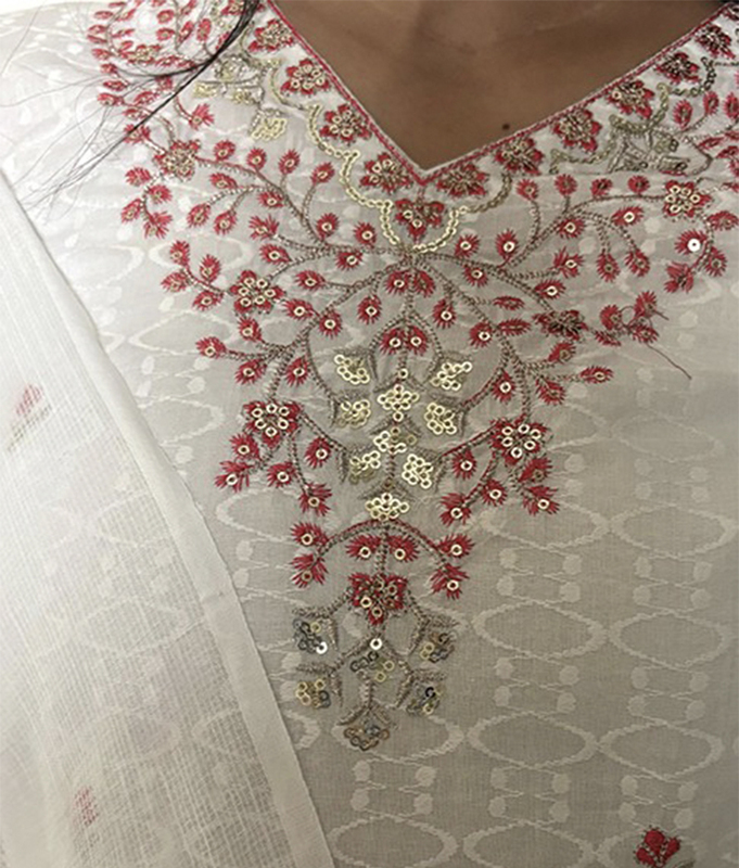 Ivory Rose Kurta Set