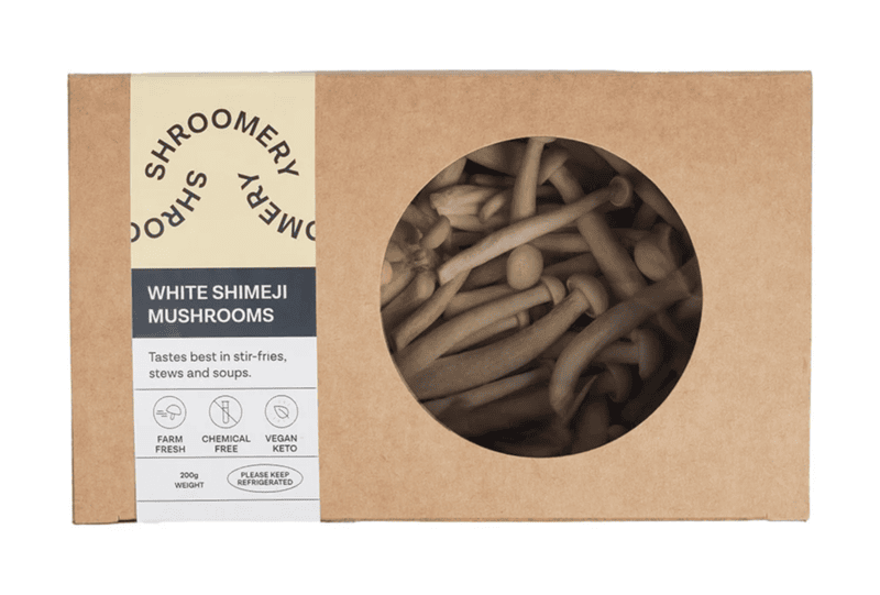 White Shimeji Mushrooms 200 Gms