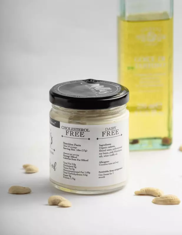 White Truffle Oil Soft Cheese - Vegan