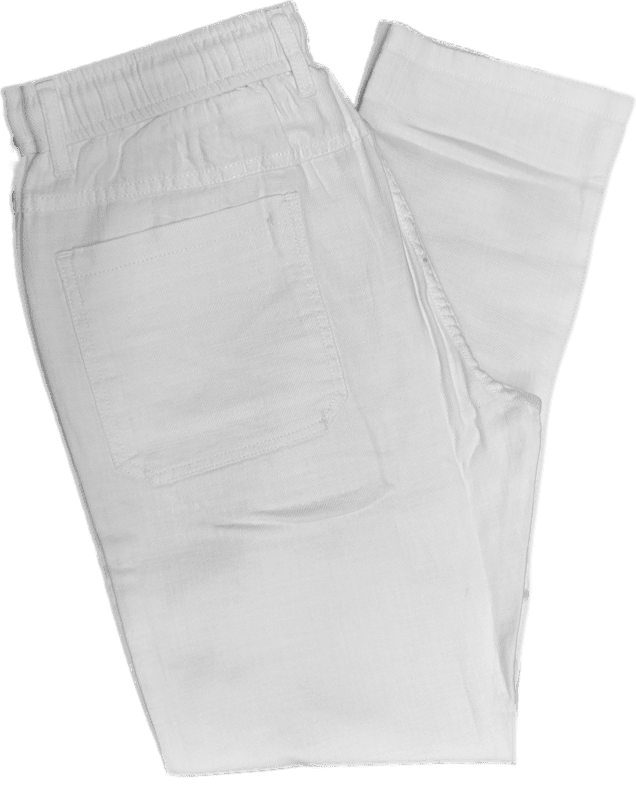 Plain Linen Cotton Cargo