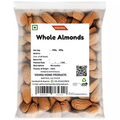 Fine Quality Whole Almonds
