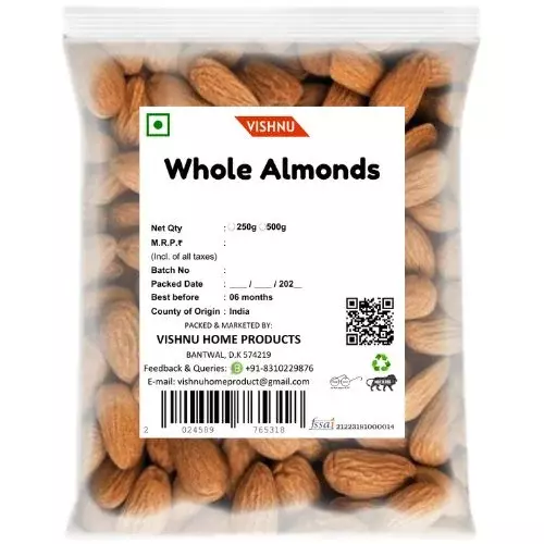 Fine Quality Whole Almonds