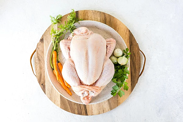 Whole Chicken Skin On - Slice Of Pink