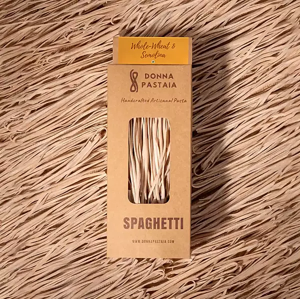 Spaghetti Wholewheat & Semolina - Donna Pastaia