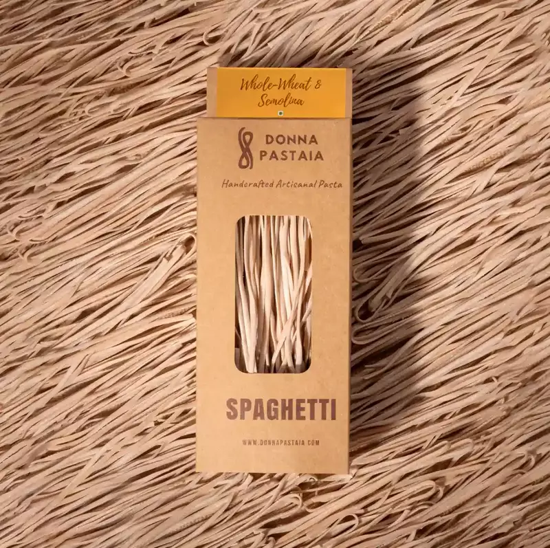 Spaghetti Wholewheat & Semolina - Donna Pastaia