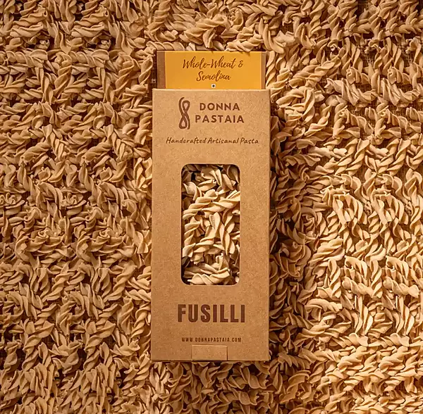 Whole Wheat Fusilli - Donna Pastaia