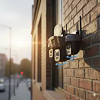 PTZ Security Camera 4G/WiFi Triple Lens  | 360° Coverage | Night Vision | AI Detection | Two-Way Audio | SIM Supported