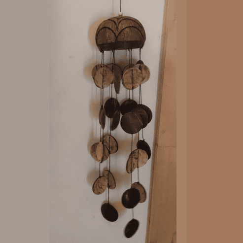 Coconut Shell Wind Chimes