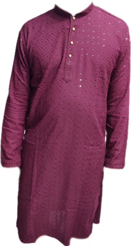 Rayon Lucknawi Kurta