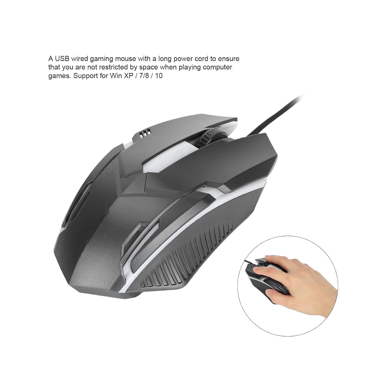 8000 DPI Mouse – Elevate Your Gameplay with Precision and Speed!