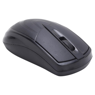Wireless Mouse AD-891, 2.4 GHz with USB Nano Receiver, Optical Tracking, for PC/Mac/Laptop/Tablet (Black) Wireless Mouse AD-891, 2.4 GHz with USB Nano Receiver, Optical Tracking, for PC/Mac/Laptop/Tablet (Black)