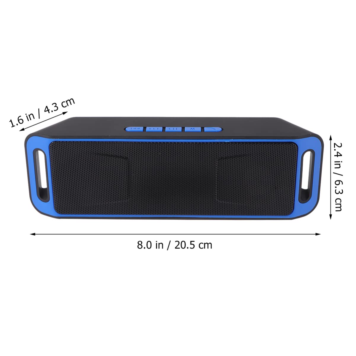 Wireless Speaker Portable USB Radio Speaker Stereo MP3 Player for Home Audio Mobile Phone Tablet Blue Wireless Speaker Portable USB Radio Speaker Stereo MP3 Player for Home Audio Mobile Phone Tablet Blue
