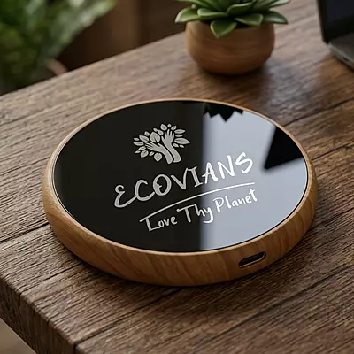 Wireless Charger Light Wave