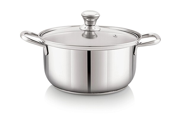 Sonu Stainless Steel Wonder Pot | Cooking Pot with Glass Lid, Triply Base