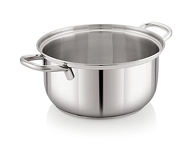 Sonu Stainless Steel Wonder Pot | Cooking Pot with Glass Lid, Triply Base