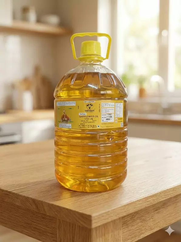 Wood Pressed Safflower Oil - 5L