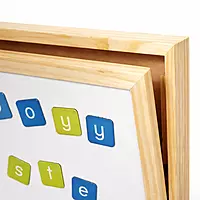 Magnetic Writing Board A4 Size Hard Board with Wooden Frame