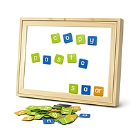 Magnetic Writing Board A4 Size Hard Board with Wooden Frame