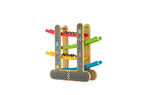 wooden ramp race track