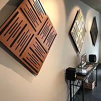 MMT Acoustix® SoundAxe™ Wooden Acoustic Diffusers