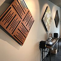 MMT Acoustix® SoundAxe™ Wooden Acoustic Diffusers