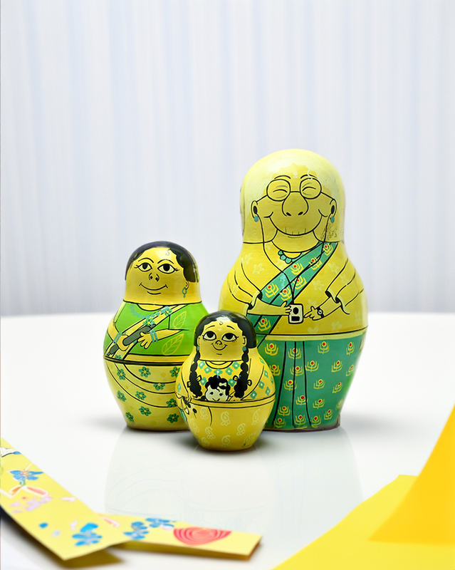 Tun Tun Mausi Nesting Dolls