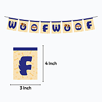 The Magic Balloons - Dog Theme Birthday Balloons 20pcs Latex Balloons With 1 Banner For Dog Birthday Party Pack of 21pcs With Dog Print and Paw Print Perfect For Dog and Dog Lovers Party Suppliers