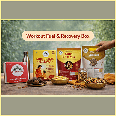 Workout Fuel & Recovery Box (Pre + Post Gym)