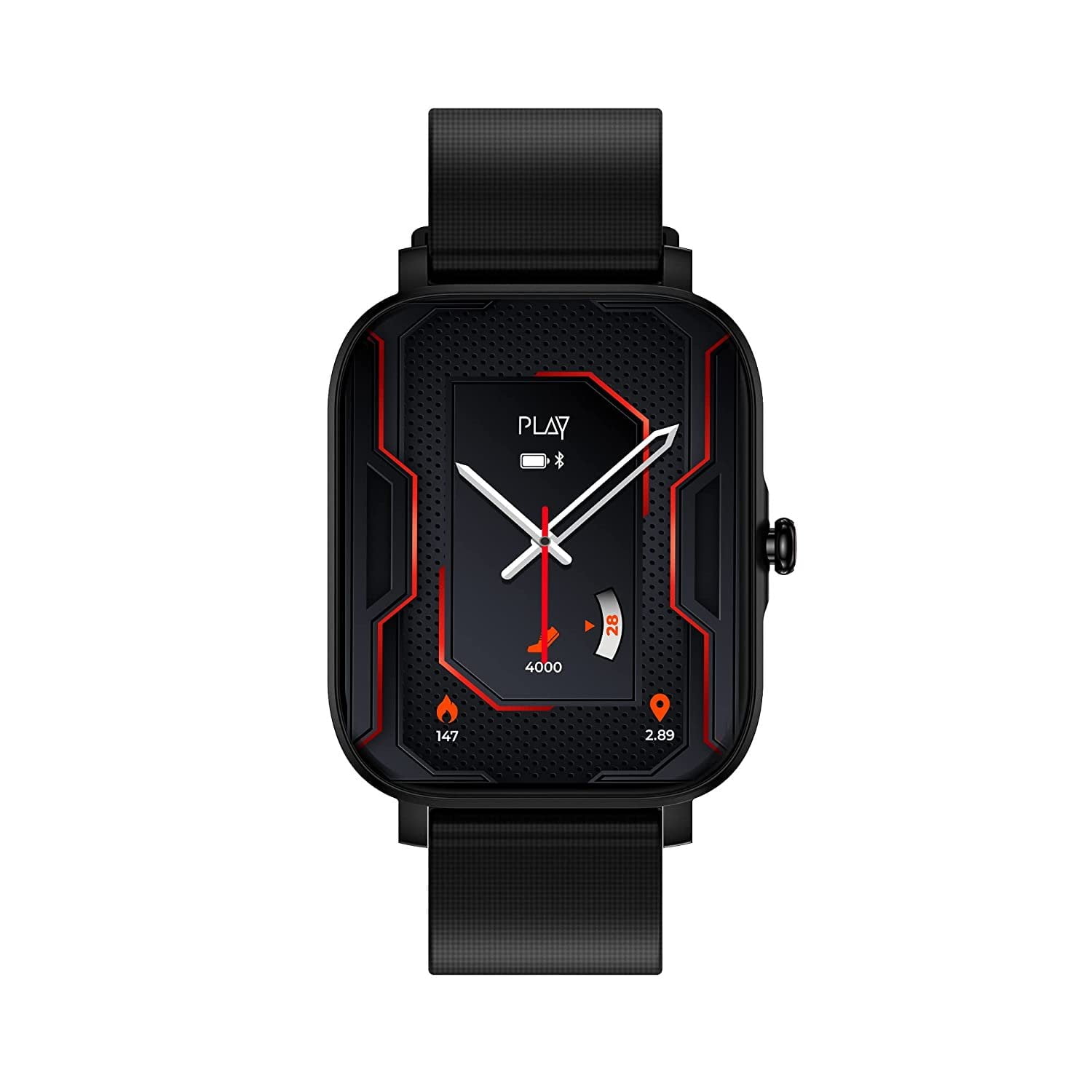 PLAY Playfit Champ2 Smartwatch Galaxy Black