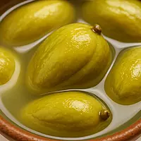 Zoomed view of Kerala salted mango in clay bowl – Worth2Deal