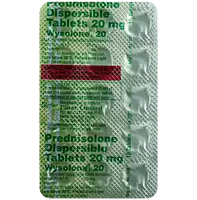 Wysolone 20 Tablet DT | Prednisolone 20mg Dispersible Tablets | Pfizer