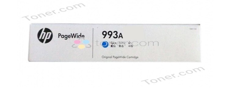 HP 993AC Cyan Contract PageWide Cartridges