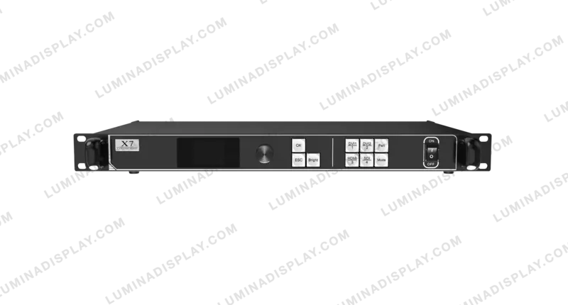 Colorlight X7 1U 8-port LED video controller with DVI HDMI 3G-SDI inputs – Lumina Display Systems