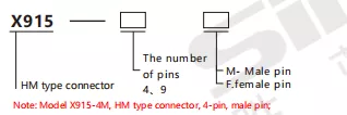 SiRON X915 Series Connecting Module HM Connectors