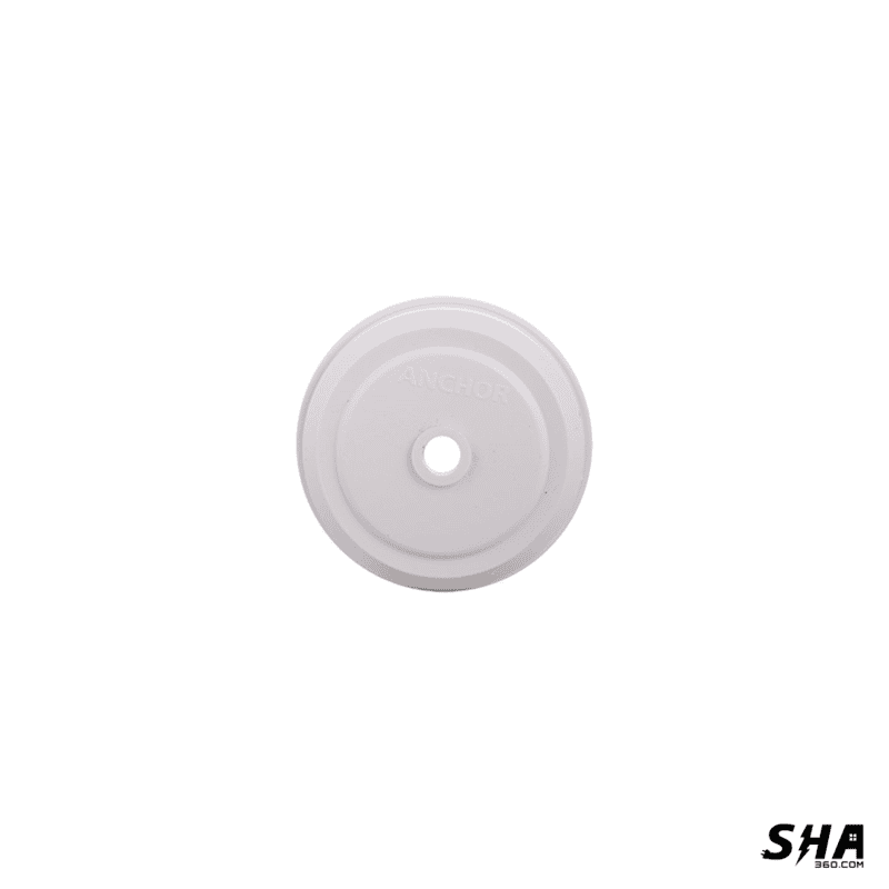 Anchor Penta Ceiling Rose White Lamp Point Anchor Penta Ceiling Rose White Lamp Point