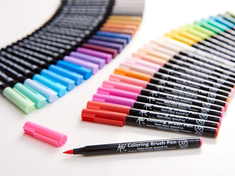 SAKURA KOI COLORING BRUSH PEN OPEN STOCK SAKURA KOI COLORING BRUSH PEN OPEN STOCK