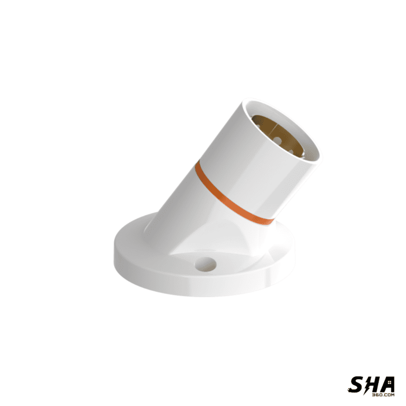 GM Modular Angle Holder White GM 3020 Lamp Holder