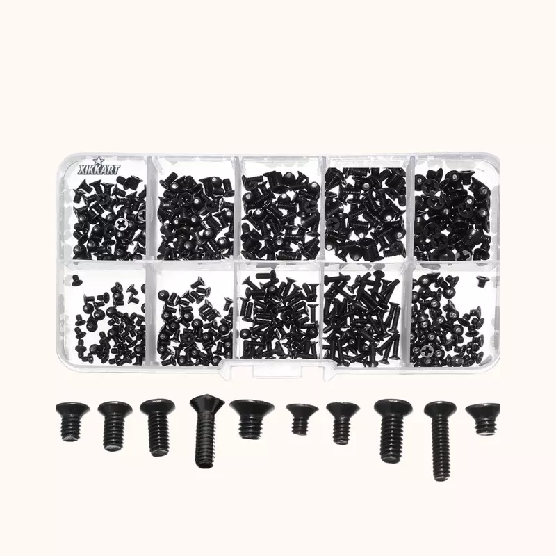 XIKKART 500-Piece Laptop Replacement Screw Kit