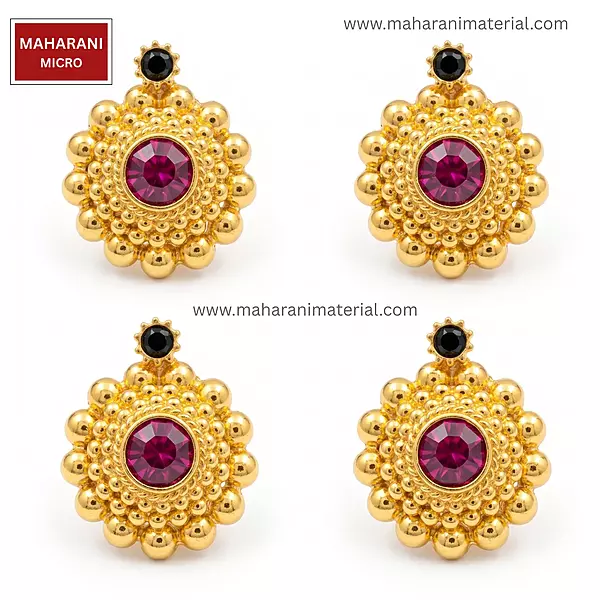 Kolhapuri Round Pendent