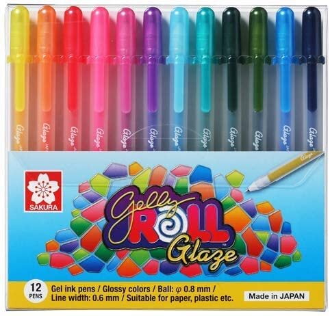 SAKURA GELLYROLL GLAZE GEL INK ROLLERBALL PEN