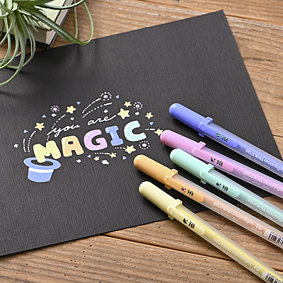 SAKURA GELLY ROLL MOONLIGHT PASTEL COLOR PACK OF 10 COLORED PENS