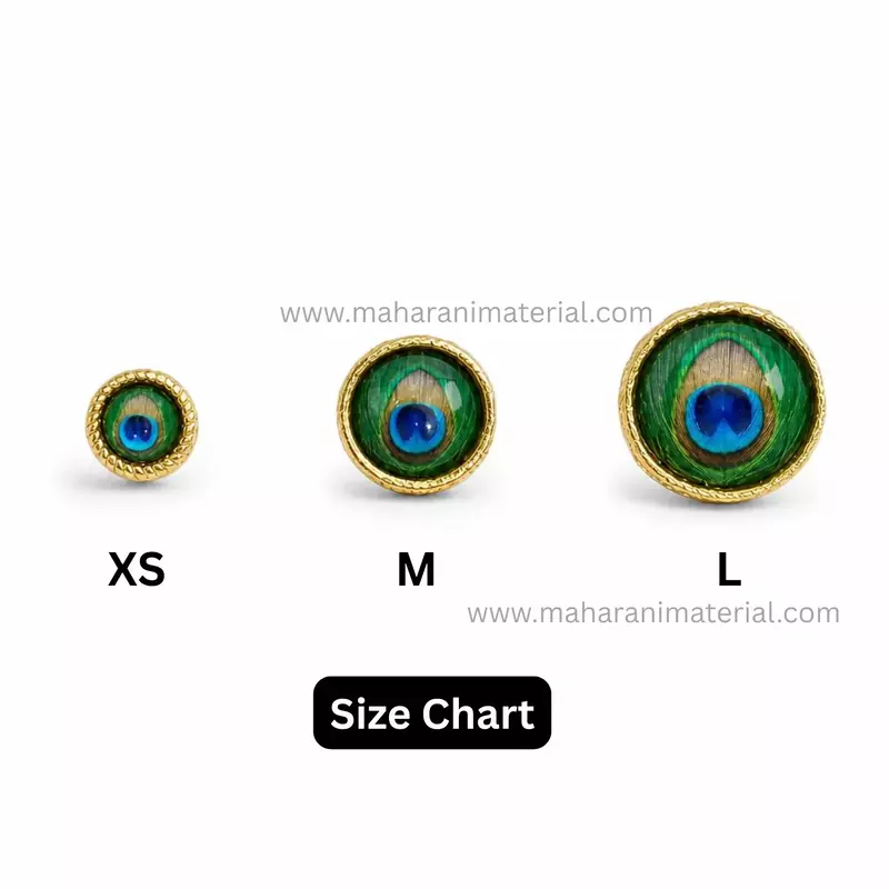 Peacock Round Medium
