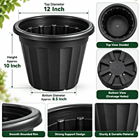 12 Inch Nursery Pot | ECSHA